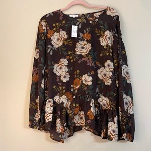 Maurice’s floral blouse